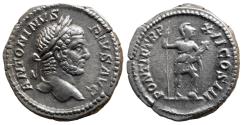 Ancient Coins - Caracalla, 198-217. Denarius (Silver, 19 mm, 3.43 g,), Rome, 209.