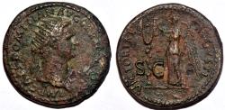 Ancient Coins - DOMITIAN (81-96). Dupondius. (29mm , 11.8g) Rome. Rare