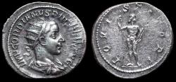 Ancient Coins - Gordian III, 238-244. Antoninianus (Silver, 23 mm, 4.62 g,), Rome, 241-243.