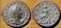Ancient Coins - Herennia Etruscilla, Augusta, 249-251. Antoninianus (Silver, 22 mm, 3.67 g), Rome, 250-251.