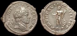 Ancient Coins - Caracalla. AD 198-217. AR Denarius (19 mm, 3.40 g). Rome mint. Struck AD 214.