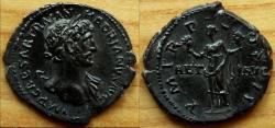 Ancient Coins - Hadrian, 117-138 Denarius 118, AR 3.23 g.