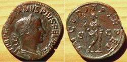 Ancient Coins - Gordian III (238-244 AD) Rome AE Sestertius (29mm, 16.22g)
