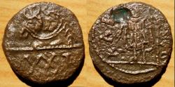 Ancient Coins - VANDALS. Æ 21 Nummi (6.12g 19 mm) Municipal coinage of Carthage. Circa 480-533.