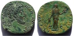 Ancient Coins - Commodus Æ Sestertius. Rome, AD 183-184.