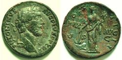 Ancient Coins - Antoninus Pius (138-161), Sestertius, Rome, AD 145-147; AE (g 25,93; mm 31.5)