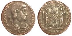 Ancient Coins - Magnentius. 350-353 AD. AE 2, 4.7g. . Arles, 351-2 AD. RARE