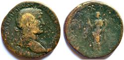 Ancient Coins - Hadrian AE Sestertius