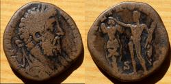 Ancient Coins - Commodus AE Sestertius (18.79 g. , 28 mm)