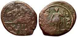 Ancient Coins - Vandals, Æ 42 Nummi. (11.27g. 26 mm) Carthage, circa AD 480-533.