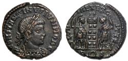 Ancient Coins - CONSTANTINE II (Caesar, 316-337). Follis. Rome. Scarce