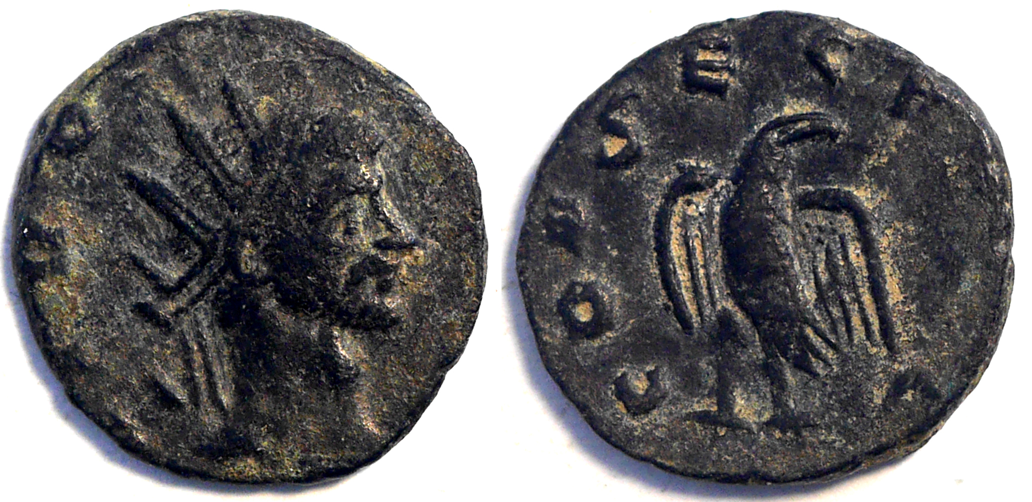 西暦268-270年ローマ帝国 クラウディウス2世 BIダブルデナリウス 西暦268-270年ローマ帝国 クラウディウス2世 BIダブルデナリウス