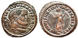 Ancient Coins - Diocletian. AD 284-305. Æ Follis. Carthage mint, 1st officina. Struck circa AD 299-303.