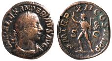Ancient Coins - Severus Alexander, 222-235 AE Sestertius 235 AD