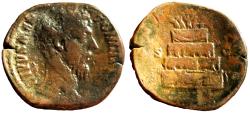 Ancient Coins - Divus Marcus Aurelius. Sestertius after 180, Æ 18.23 g. 31 mm