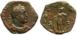 Ancient Coins - VALERIAN I (253-260). AE Sestertius. Rome.