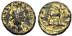 Ancient Coins - Gallienus. AD 253-268. Antoninianus (21mm, 3.04 g,). Rome mint, AD 267-268.
