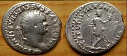 Ancient Coins - Titus caesar, 69 – 79 Denarius after July 1st 79, AR 3.25 g.