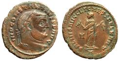 Ancient Coins - Constantius I, as Augustus (AD 305-306). Follis (28mm, 10.57 gm). Carthage