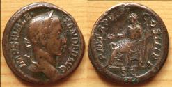 Ancient Coins - Severus Alexander (222-235), As, Rome, AD 230, AE (g 12,02 mm 25),