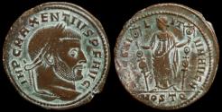 Ancient Coins - MAXENTIUS (307-312). Follis. Ostia
