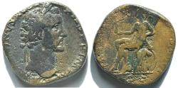 Ancient Coins - Antoninus Pius AE Sestertius