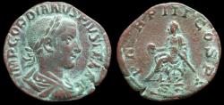 Ancient Coins - Gordian III, 238-244. AE Sestertius, Rome, 240.