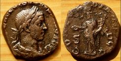 Ancient Coins - Volusian (249-251), AE Sestertius. Rome, 14.7g, 26mm.