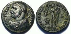 Ancient Coins - Constantine I Billon Follis - IOVI CONSERVATORI from Cyzicus