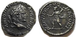 Ancient Coins - Caracalla augustus, 198 – 217 Denarius 210-213, AR 3.43 g.