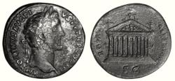 Ancient Coins - Antoninus Pius, 138 – 161, Caesar 138. AE Sestertius 140/144, Rome. VERY RARE