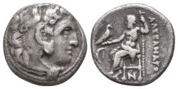 Ancient Coins - Macedonian Kingdom. Alexander III 'the Great'. 336-323 B.C. Æ 4.2gr 16.5mm