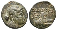 Ancient Coins - LYDIE, SARDES, AE bronze, fin 2e s. av 3.6gr 16.6mm