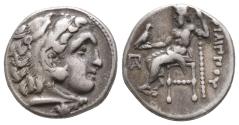 Ancient Coins - Macedonian Kingdom. Alexander III 'the Great'. 336-323 B.C. Æ 4.3gr 16.6mm