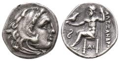 Ancient Coins - Macedonian Kingdom. Alexander III 'the Great'. 336-323 B.C. Æ 3.3gr 16.2mm