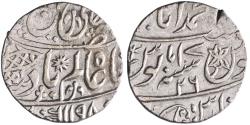 World Coins - Bengal Presidency (British India): silver rupee (11.03g), Muhammadabad Benares mint, AH 1198, RY 26. In name of Mughal emperor Shah Alam II.