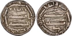 World Coins - Abbasid: al-Mahdi (775-785), silver dirham, al-'Abbasiya mint, AH 161 (777-778 CE). NGC VF25.
