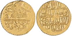 World Coins - Ottoman: Mahmud I (1730-1754), gold zeri mahbub (2.62g), Islambul (Istanbul) mint, accession date AH 1143 (1730 CE).