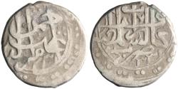 World Coins - Barakzai: 'Abd al-Rahman (1880-1901), silver qiran (4.37g), Herat mint, AH 1297-1308 (1882-1891 CE).