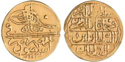 World Coins - Ottoman: Selim III (1789-1807), gold zeri mahbub (2.00g), Islambul (Istanbul) mint, AH 1203 (1789 CE), regnal year 8.