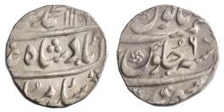 World Coins - Mughal: Muhammad Shah (1719-1748), silver rupee (11.54g), Sahrind mint, RY 6.
