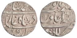 World Coins - Mughal: Muhammad Shah (1719-1748), silver rupee (11.27g), Lakhnau (Lucknow) mint, AH 1134 (1721-1722 CE), RY 3.