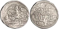 World Coins - Ottoman, Ahmad III, silver abbasi, Tiflis (Tbilisi, Georgia), AH 1115