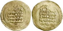 World Coins - Great Seljuq, Sanjar, pale gold dinar, Balkh, AH 492-511, citing al-Mustazhir and Muhammad I