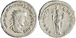 Ancient Coins - Roman: Gordian III (238-244), silver antoninianus (4.60g), Rome mint, 238-244 CE. Felicatas standing left with cauduceus and cornucopiae.
