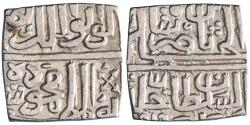 World Coins - Malwa: Mahmud Shah II (1510-1531), silver 1/2 tanka (5.32g), AH 919 (1513-1514 CE).