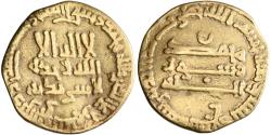 World Coins - Abbasid, al-Mahdi, gold dinar, AH 167, crescent