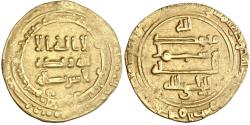World Coins - Abbasid, al-Radi, gold dinar, Suq al-Ahwaz, AH 323