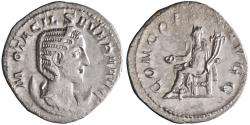 Ancient Coins - Roman: Otacilia Severa (244-249), silver antoninianus (3.06g), Rome mint, 246-248 CE. Concordia.