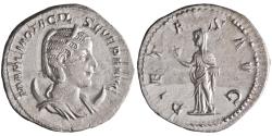 Ancient Coins - Roman: Otacilia Severa (244-249), silver antoninianus (4.53g), Rome mint, 244-246 CE. Pietas. Rare.